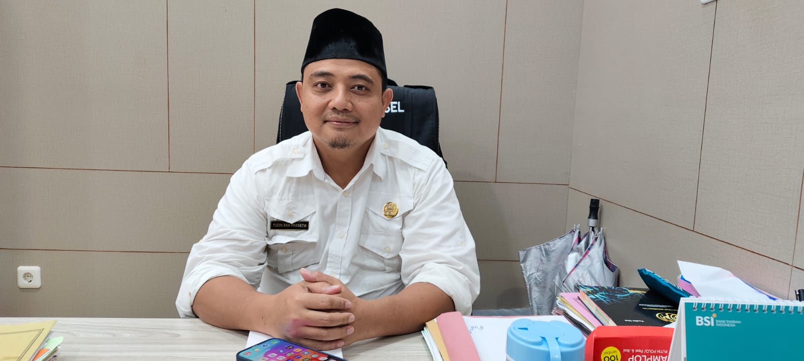 Kabag Kesra Setda Halsel, Yudhy Eka Prasetia