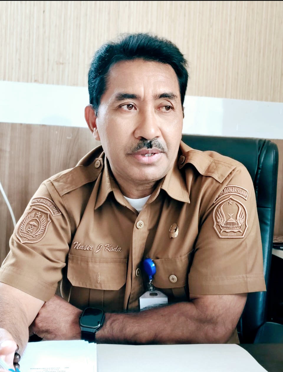 Kadis DPM-PTSP Halsel, Nasir J. Koda, SE