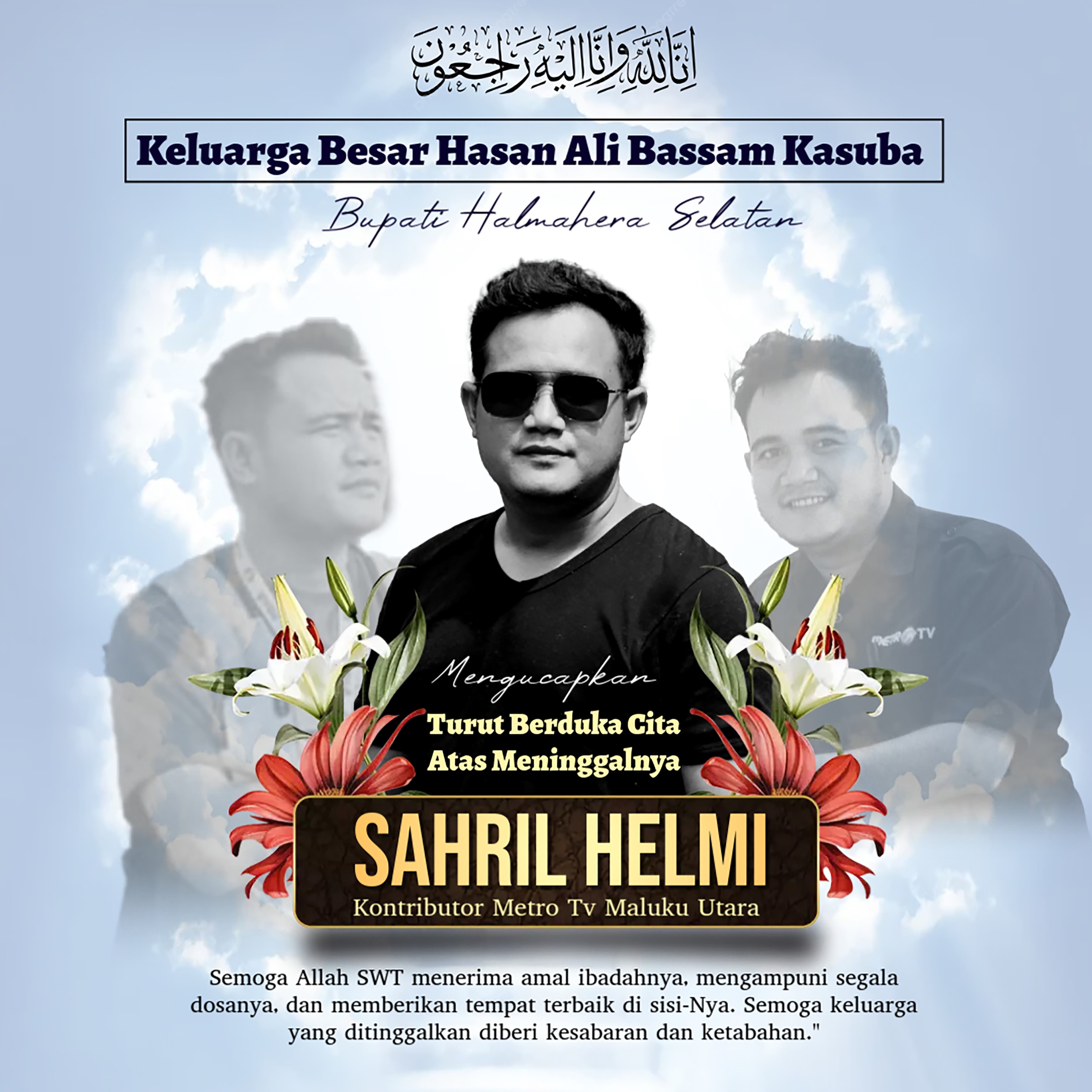 Ucapan Duka Cita Kepada Almarhum Sahril Helmi