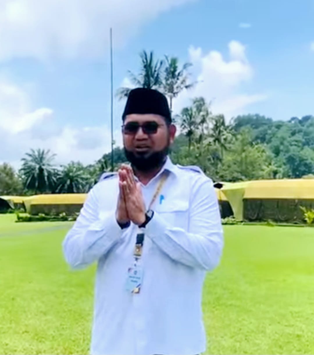 Bupati Bassam Kasuba Menyampaikan Ucapan Marhaban Ya Ramadhan 