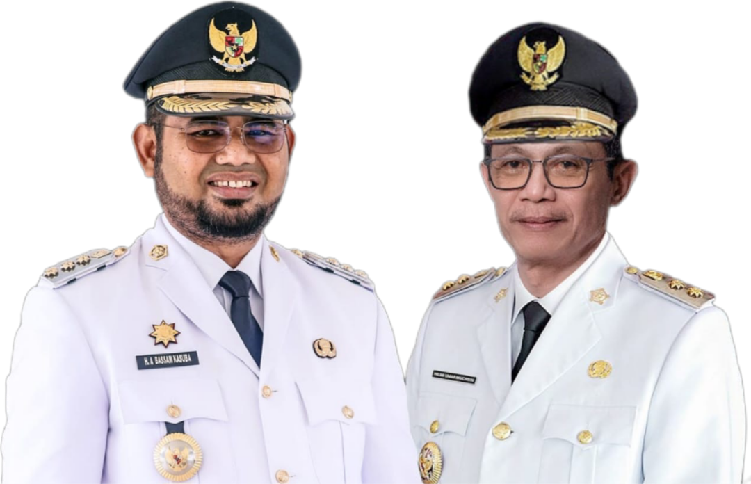 Bupati dan Wakil Bupati Halsel Bassam-Helmi
