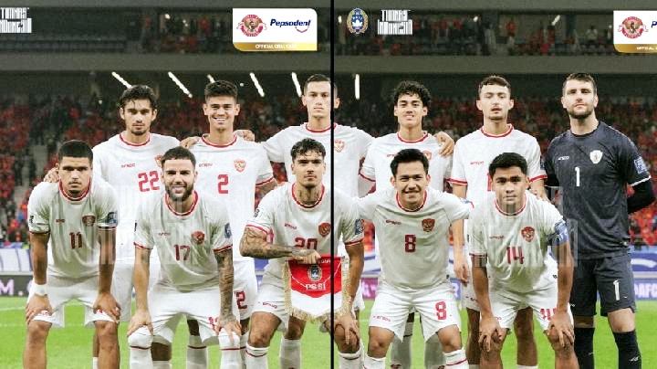 Foto Skuad Timnas Indonesia