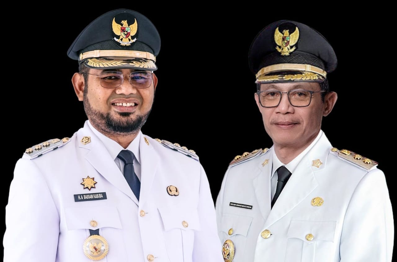 Bupati dan Wakil Bupati Halsel, Bassam - Helmi