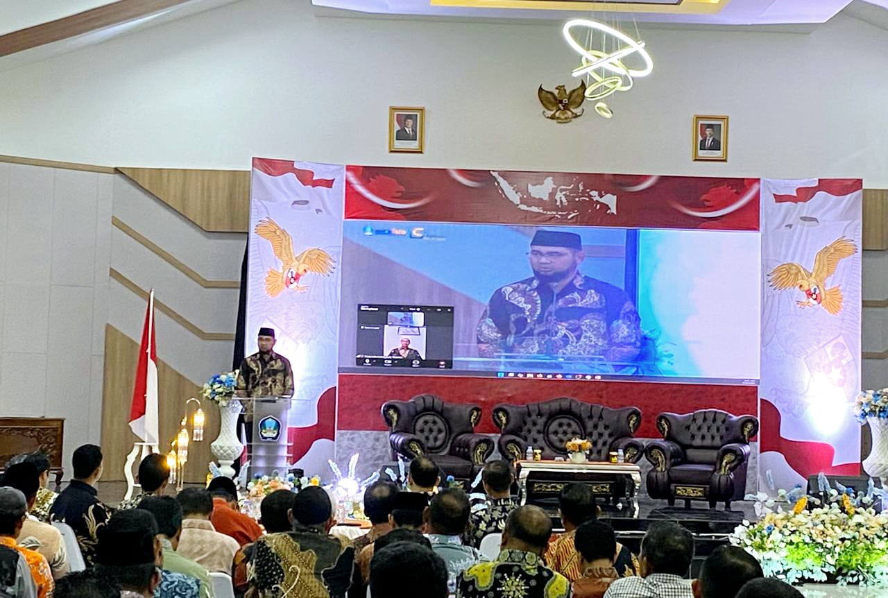 Bupati Bassam Kasuba Saat Buka Musrembang RKPD Tahun 2026