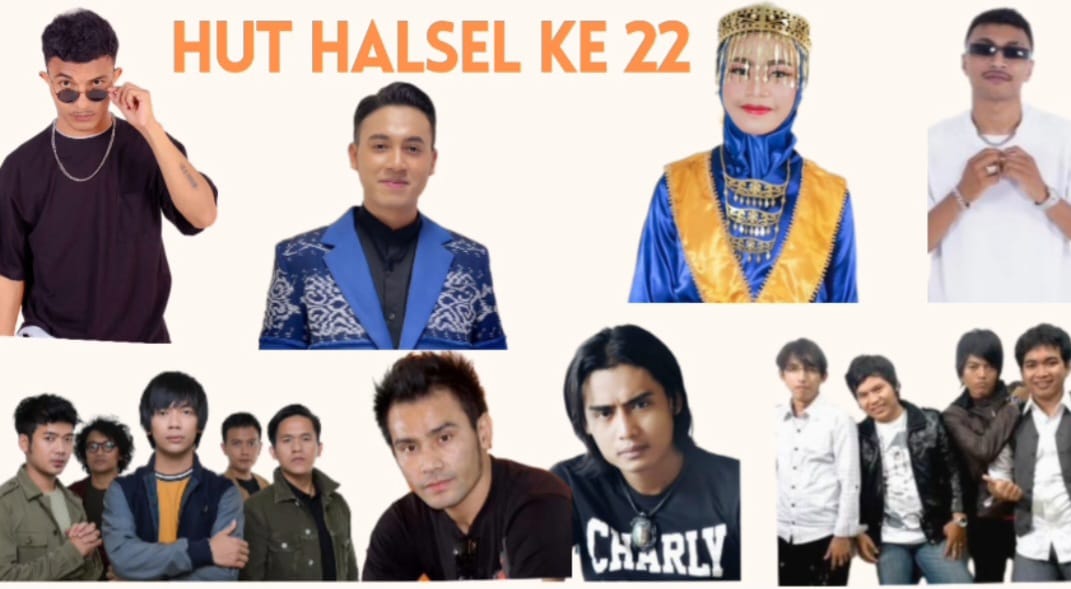 Foto Penyanyi Yang Bakal Dipilih Meriahkan HUT Halsel 2025