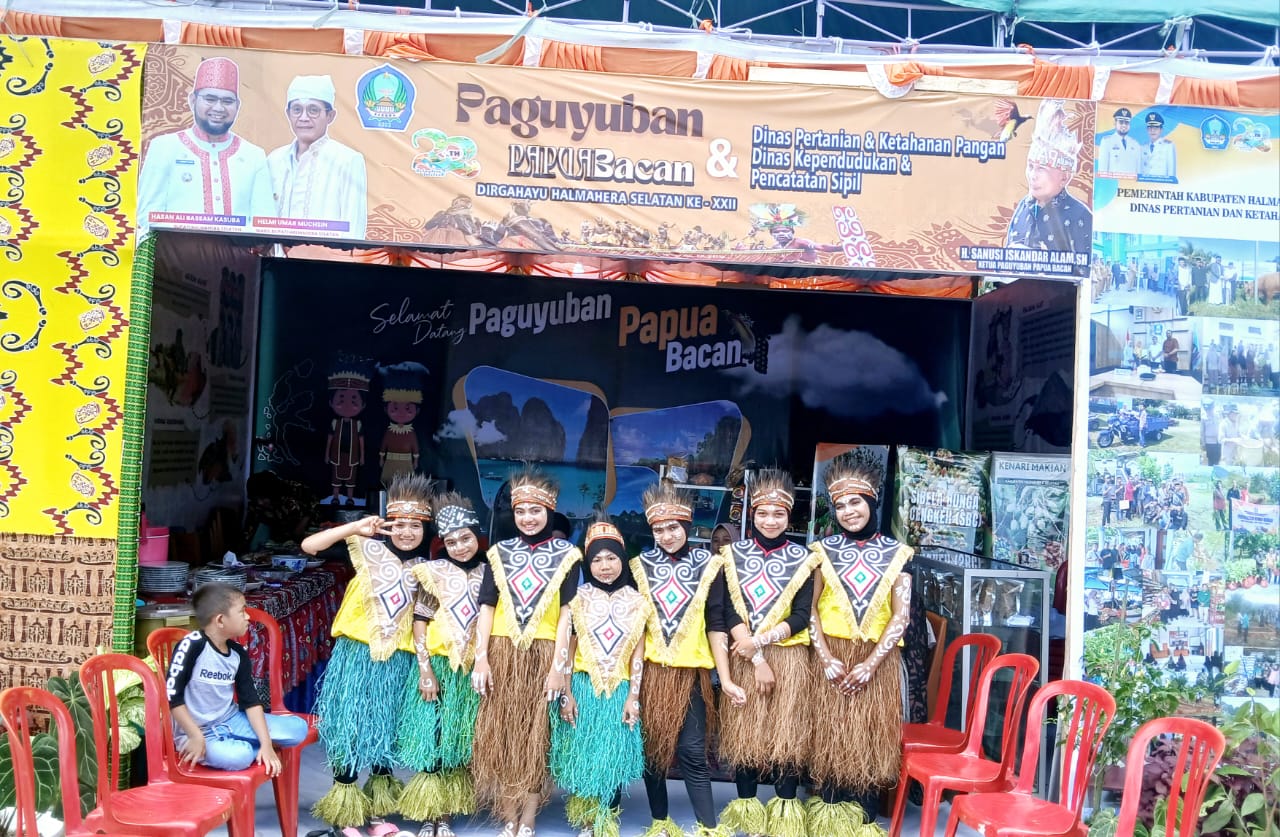 Stand Paguyuban Papua