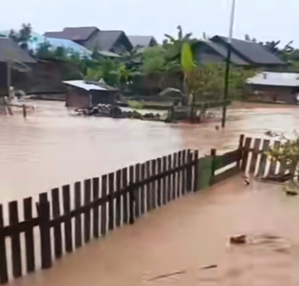 Kondisi Banjir di Desa Soligi dan Wayaloar