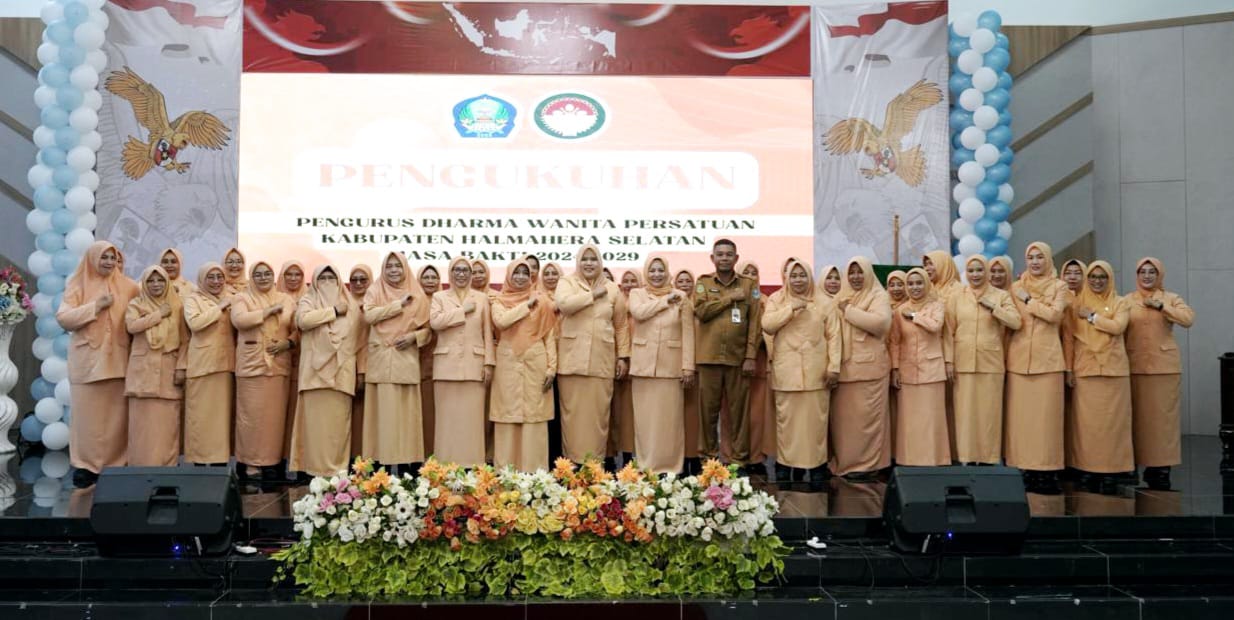 Pengurus DWP Halsel Periode 2024 - 2029 