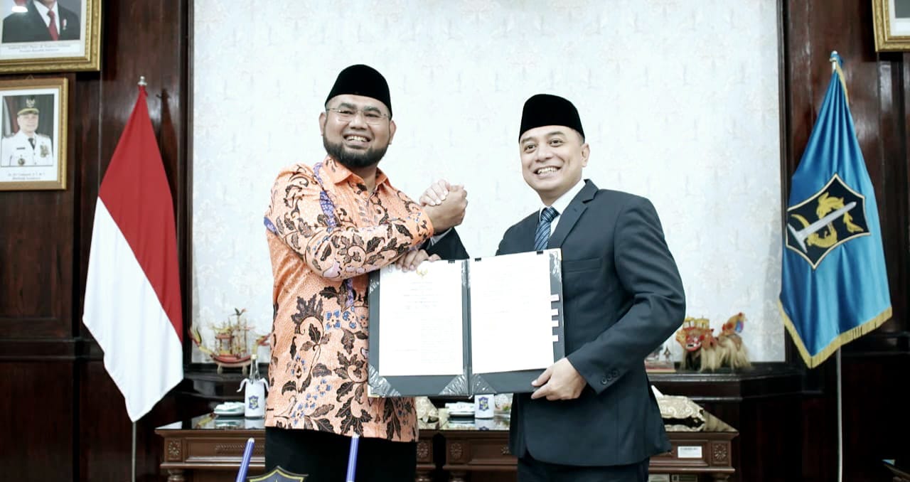 Wali Kota Surabaya dan Bupati Halsel Teken Kerjasama