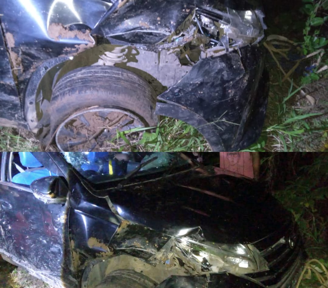 Kondisi Mobil Daihatsu Terios di Jurang