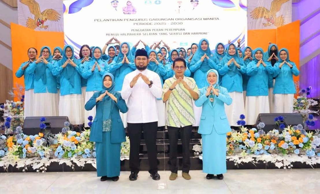 Ketua GOW Halsel dan Pengurus Bersama Bupati dan Wakil Bupati