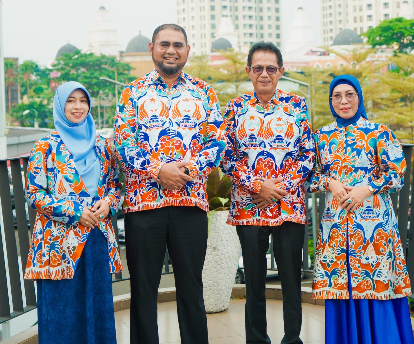 Bupati dan Wakil Bupati Halsel Bassam-Helmi