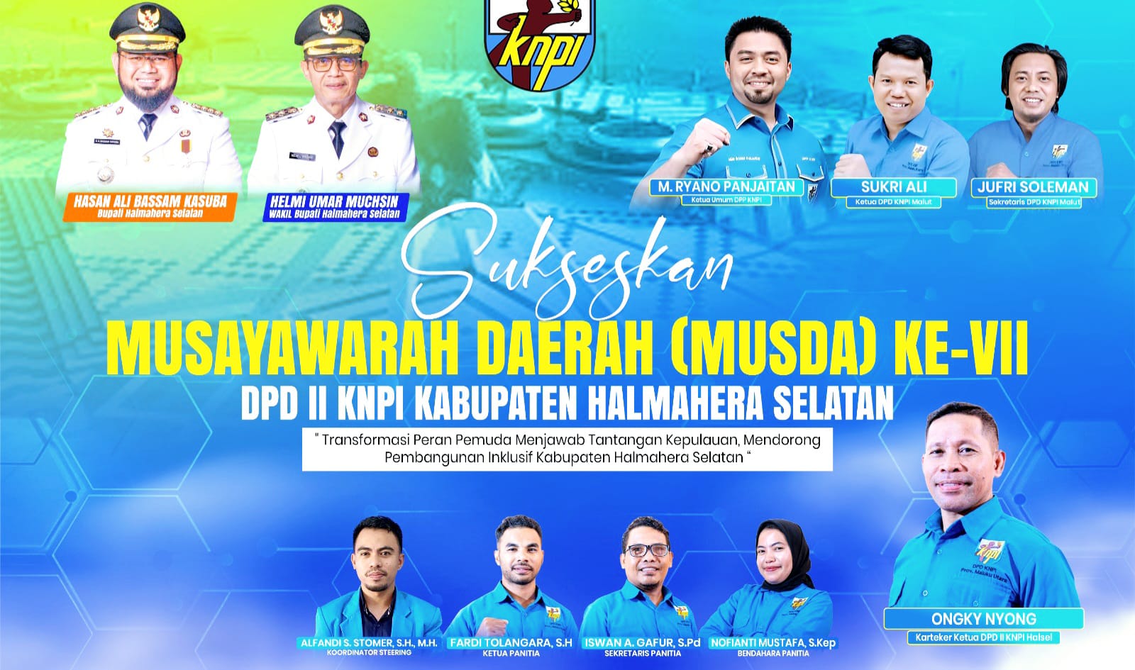 Musda ke-VII DPD KNPI Halsel