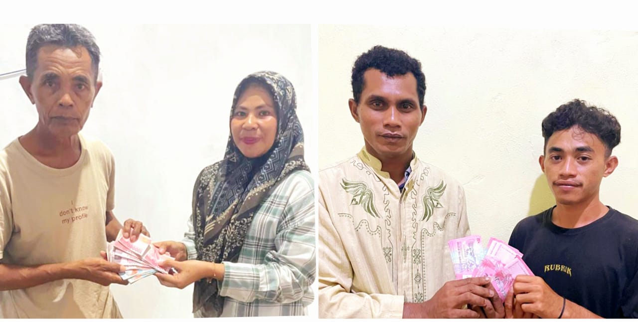 Penyerahan Gaji BPD Kokotu Bacan Barat Utara