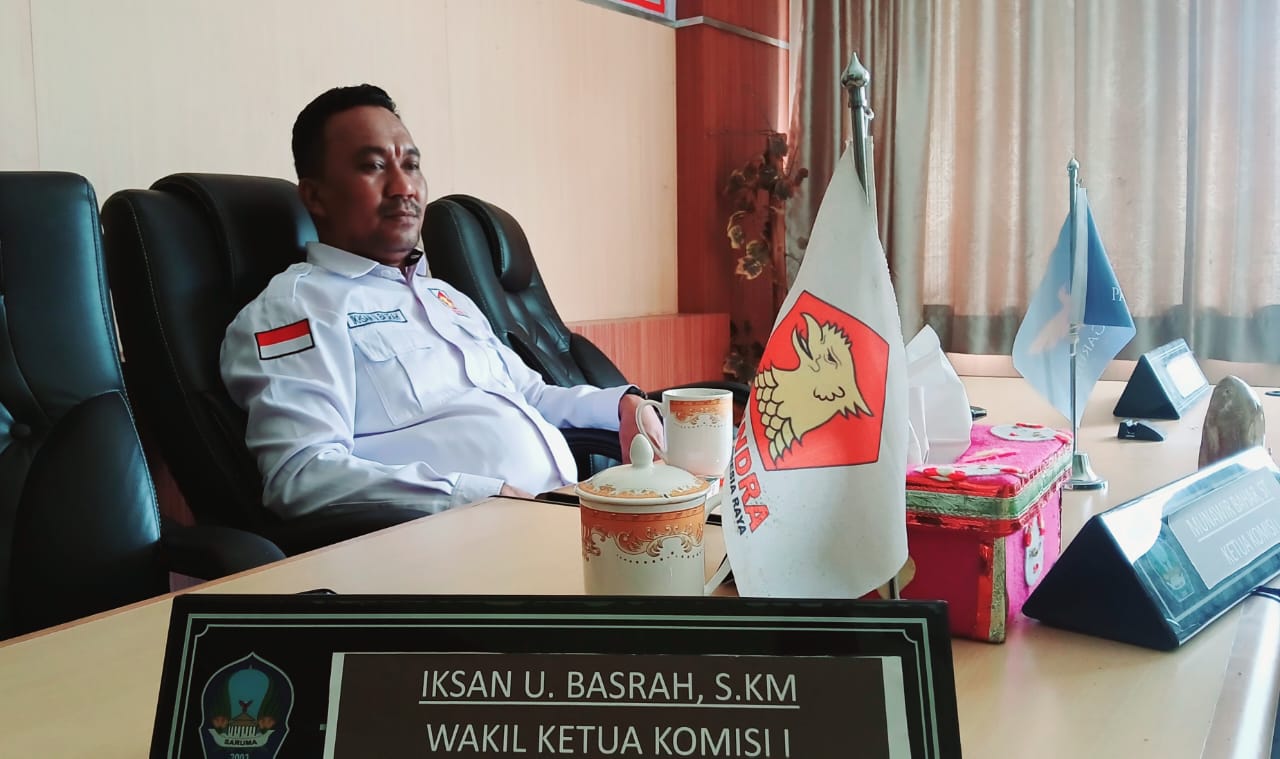 Wakil Ketua Komisi I, DPRD Halsel Iksan U. Basrah
