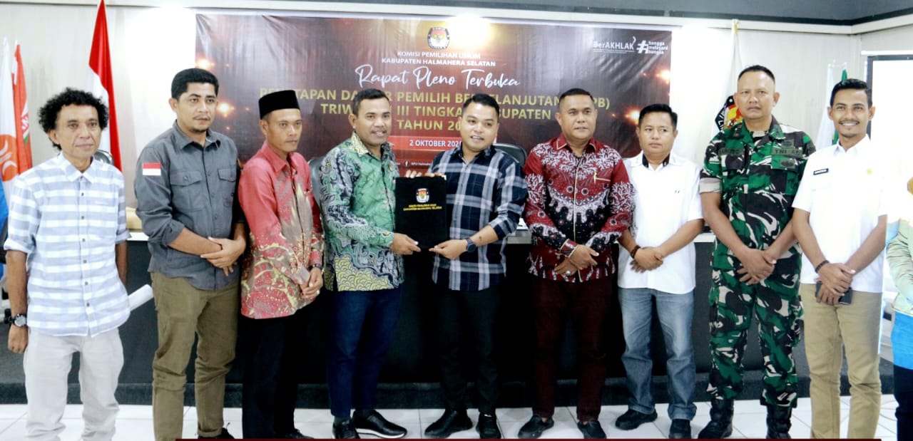 Penetapan Daftar Pemilih Berkelanjutan Tahun 2025 Halsel