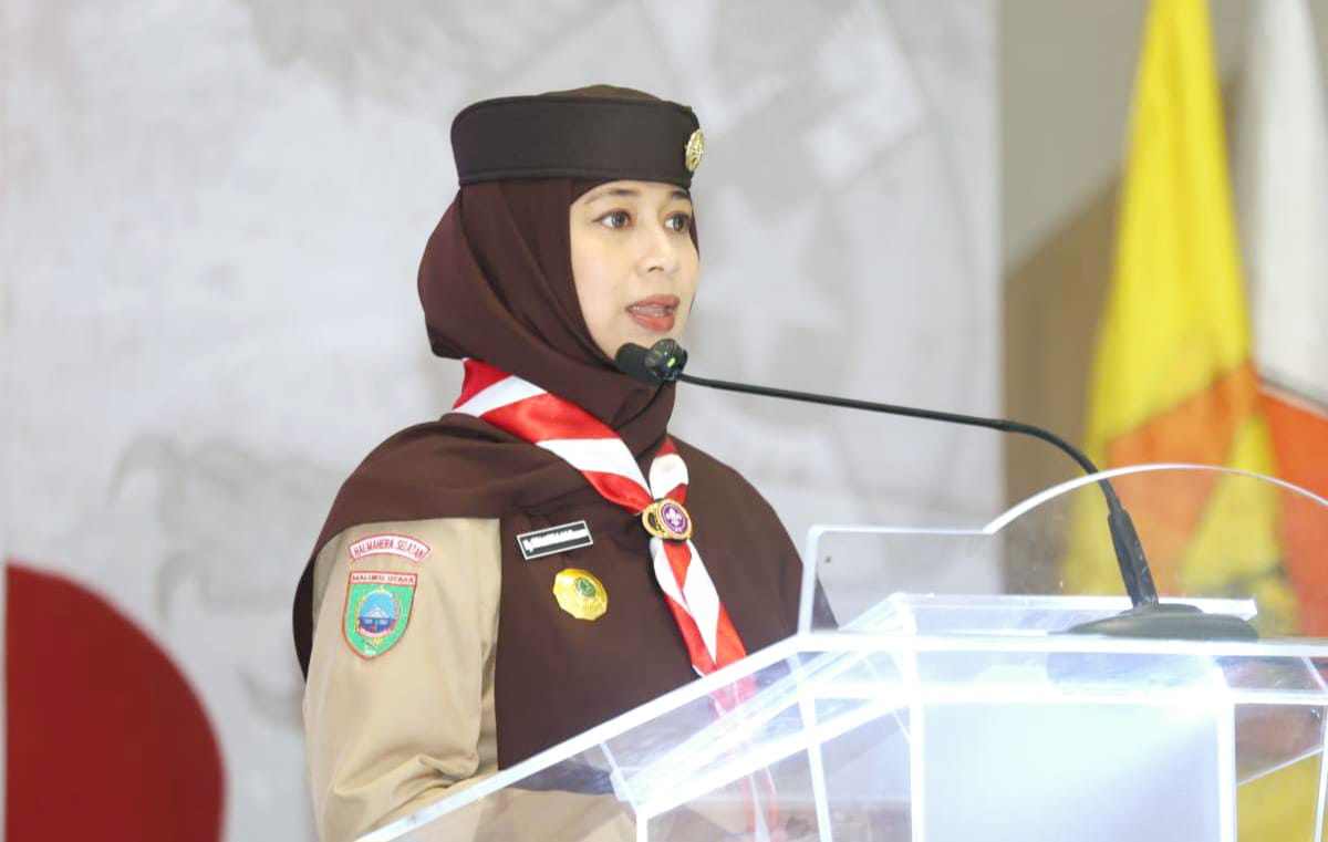 Rifa'at Al-Sa'adah Bassam Ketua Kwarcab Pramuka Halsel