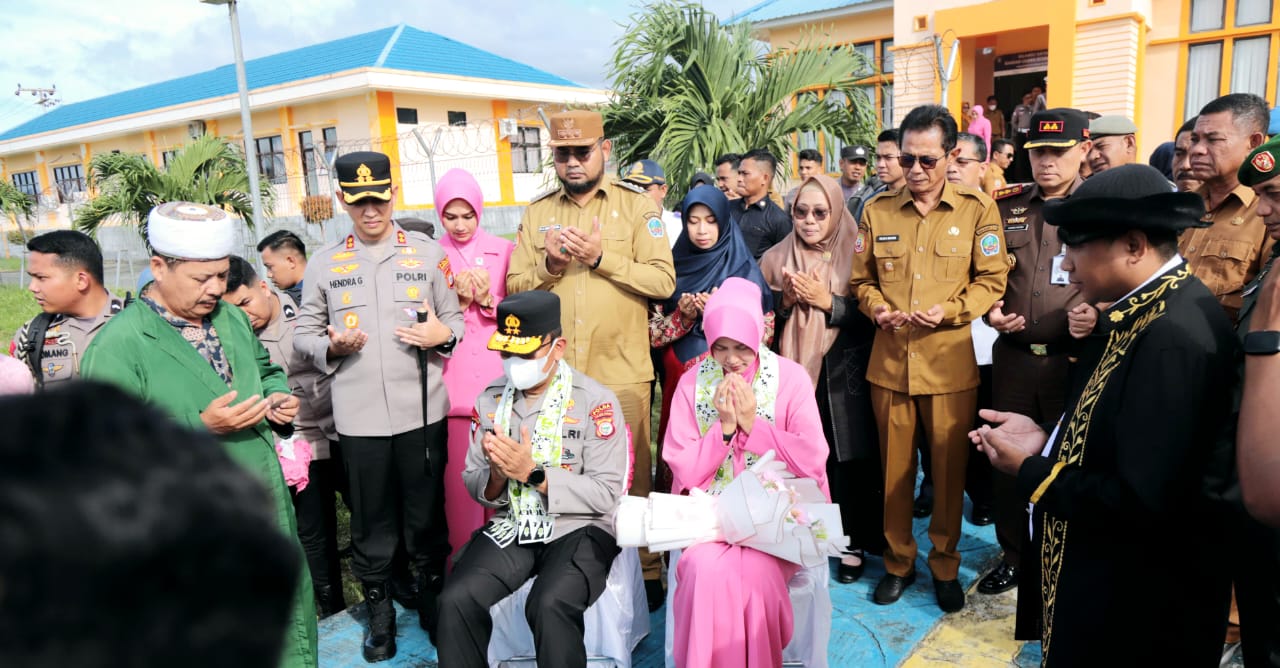 Kapolda Maluku Utara dan Istri Tiba di Halsel