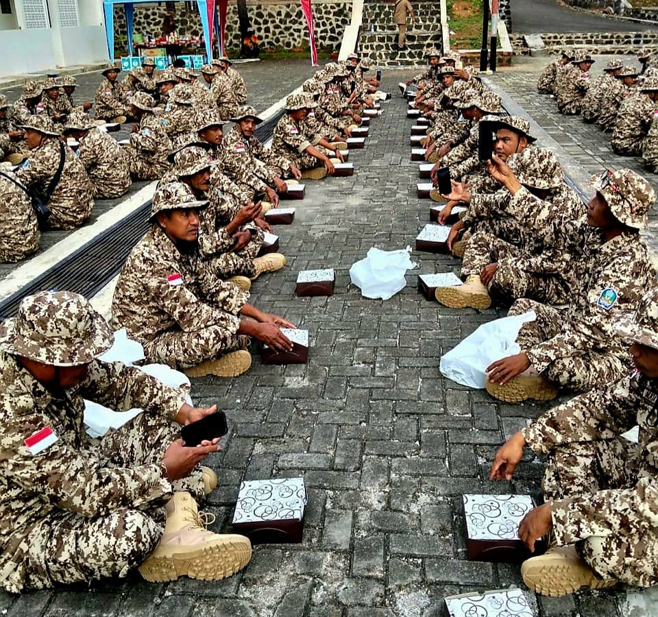 Ratusan Kades dan Camat Masuk Barak Pada Kegiatan Retret
