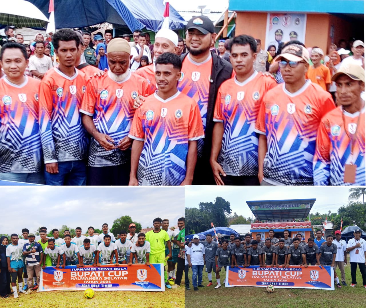 Desa Kukupang dan Pasipalele Loos Babak Kedua Piala Bupati Cup 2025