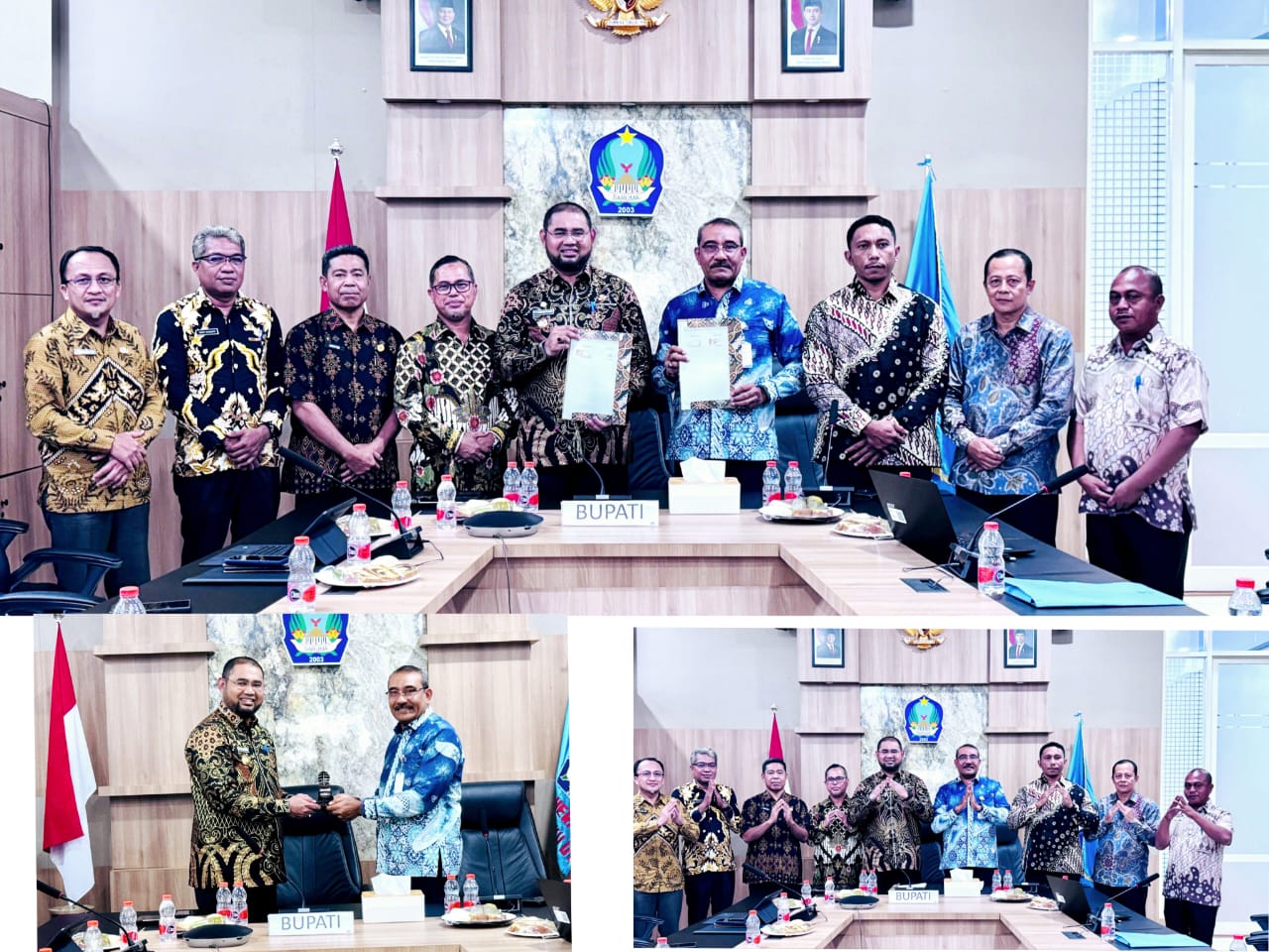 Pemkab Halsel Jalin Kerja Sama Dengan UT