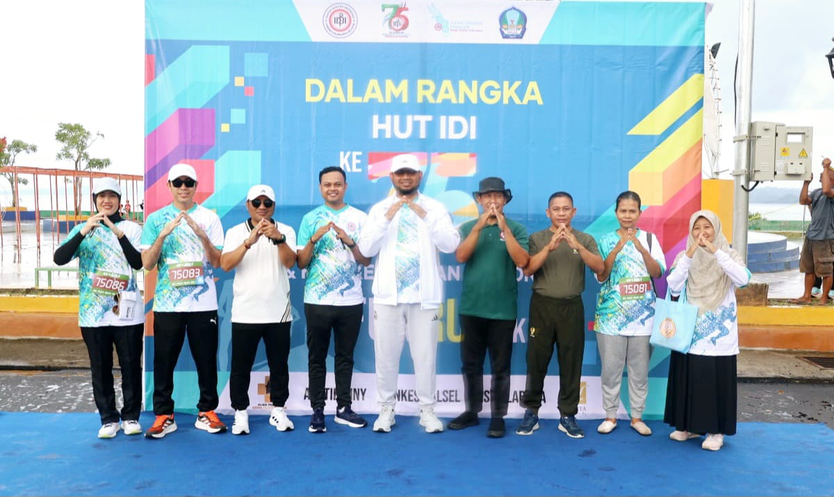Bupati Bassam Saat Membuka Rangkaian Kegiatan HUT IDI ke-75