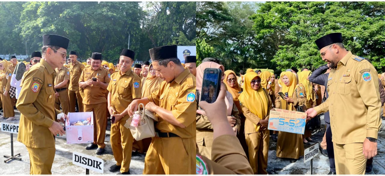 ASN Halsel Kumpul Donasi