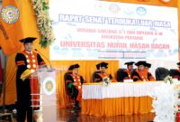 Rektor UNSAN Bacan Yudi Eka Prasetya