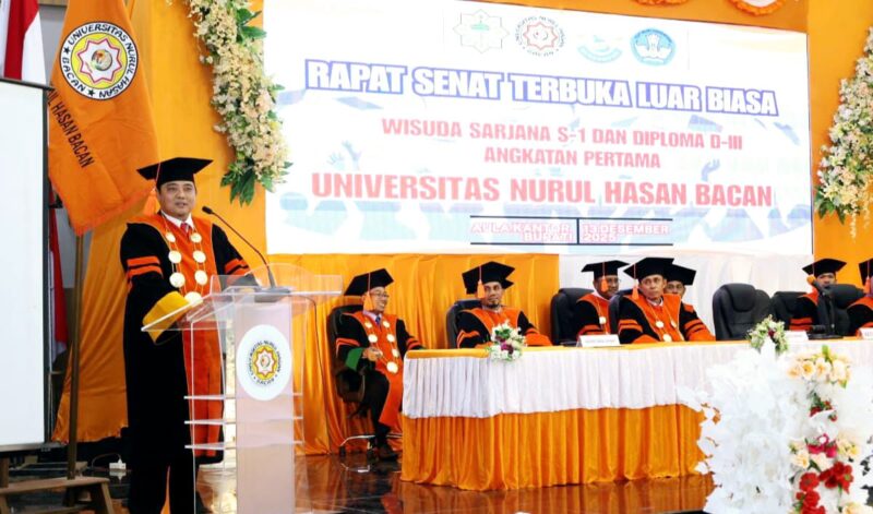 Rektor UNSAN Bacan Yudi Eka Prasetya