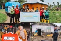 Aksi Peduli Harita Nickel Korban Bencana di Halbar