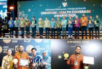 Bupati Bassam Kasuba Saat Terima Penghargaan di Jakarta