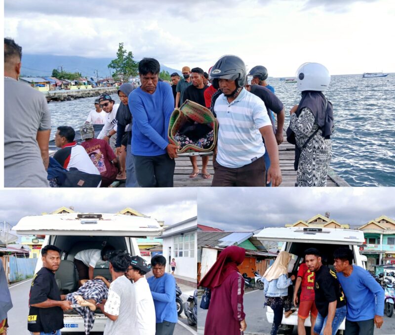 Korban Keracunan Asal Desa Waya Di Larikan ke RSUD Labuha