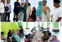 Bua Puasa Bersama Damkar Halsel Bersama Warga Amasing Kali