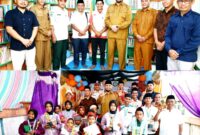 Bupati Bassam Kasuba Resmikan Gedung Perpustakaan Desa Bobo