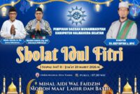 Pagi Ini Jemaah Muhammadiyah Halsel Gelar Shalat Idul Fitri di UMKM
