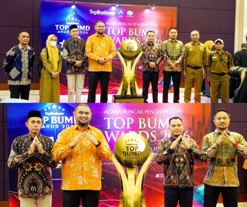 Bupati Bassam Terima Penghargaan TOP BUMD Awards 2026