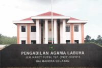 Kantor Pengadilan Agama Labuha