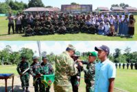 Pembukaan TMMD 2026 di Desa Mafa Gane Timur