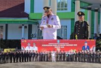 Bupati Bassam Pimpin Upacara Hari Otda ke-30 Tahun 2026