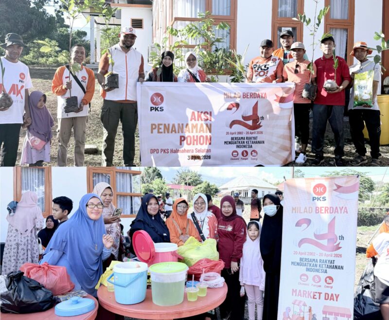 PKS Halsel Gelar Aksi Penguatan Ketahanan Ekonomi.
