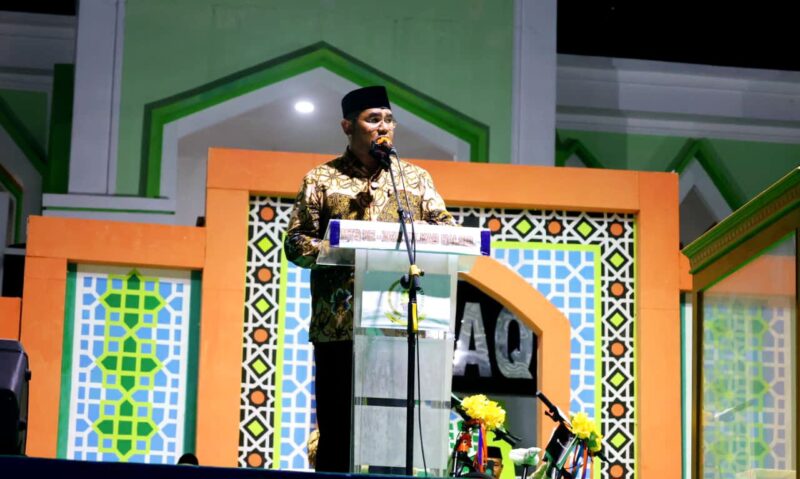 Bupati Bassam Saat Menutup MTQ