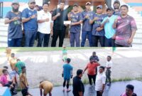 Alqasam Kasuba Pantau Persiapan Tim Sepak Bola Halsel 