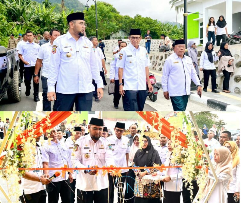 Bassam-Helmi Resmikan Pasar Modern Babang