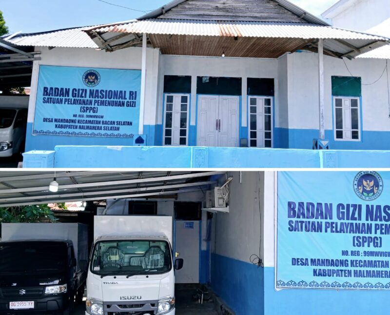 Dapur MBG Desa Mandaong Bacan Selatan