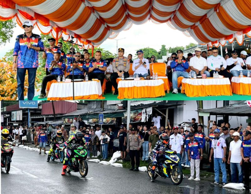 Kejuaraan Saruma Road Race Resmi di Buka Wabup Helmi