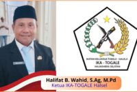Ketua IKA TOGALE Halsel, Halifat Wahid Barnabas