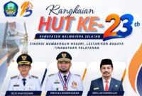Rangkaian Kegiatan HUT ke-23 Halsel 