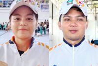Shakila D. Sudji (Emas) dan Arya Saputra Baay (Perak)