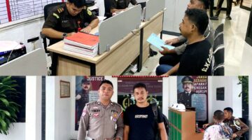 Unit Gakkum Satlantas Polres Halsel Serahkan Tersangka Laka Lantas ke Kejari