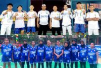 Tim Bulu Tangkis Putra dan Basket Putri Halmahera Selatan